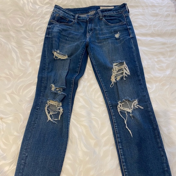‼️SOLD‼️Denim ripped jeans - Picture 1 of 3